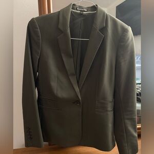 Express Dark Olive Jacket